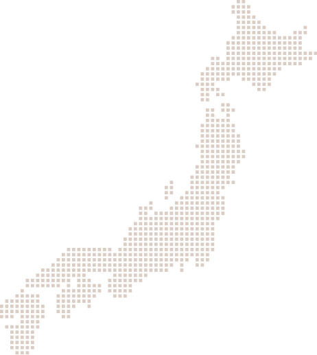 出張可能エリア 日本地図